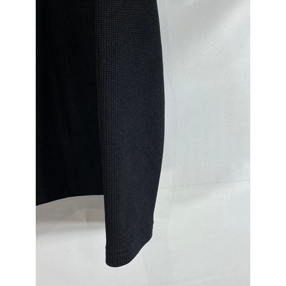 SPYDER Men's Black Medallion Half-Zip Pullover Stand-Collar Sweater SZ M - Picture 7 of 10
